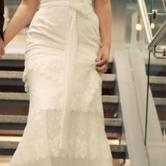 Amazing Cymbeline Fatima Wedding Dress! - Picture 2 of 8